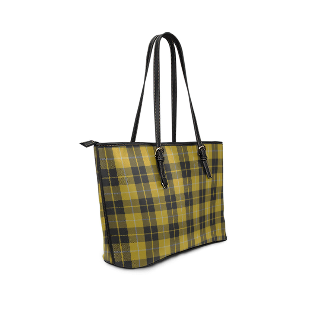 Barclay Dress Tartan Leather Tote Bag - Tartanvibesclothing