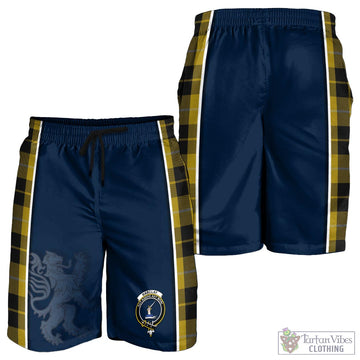 Barclay Dress Tartan Men's Shorts with Family Crest and Lion Rampant Vibes Sport Style