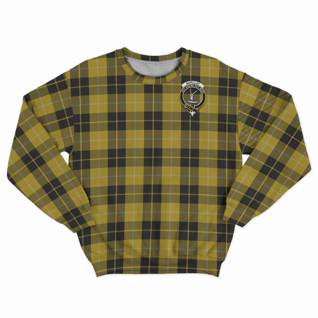 Barclay Dress Tartan Sweatshirt with Family Crest - Tartan Vibes Clothing