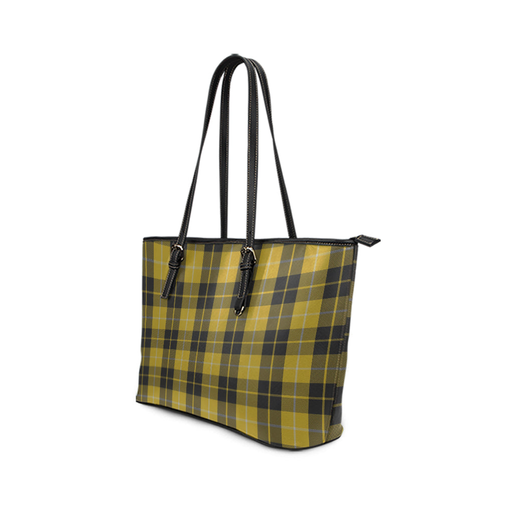 Barclay Dress Tartan Leather Tote Bag - Tartanvibesclothing