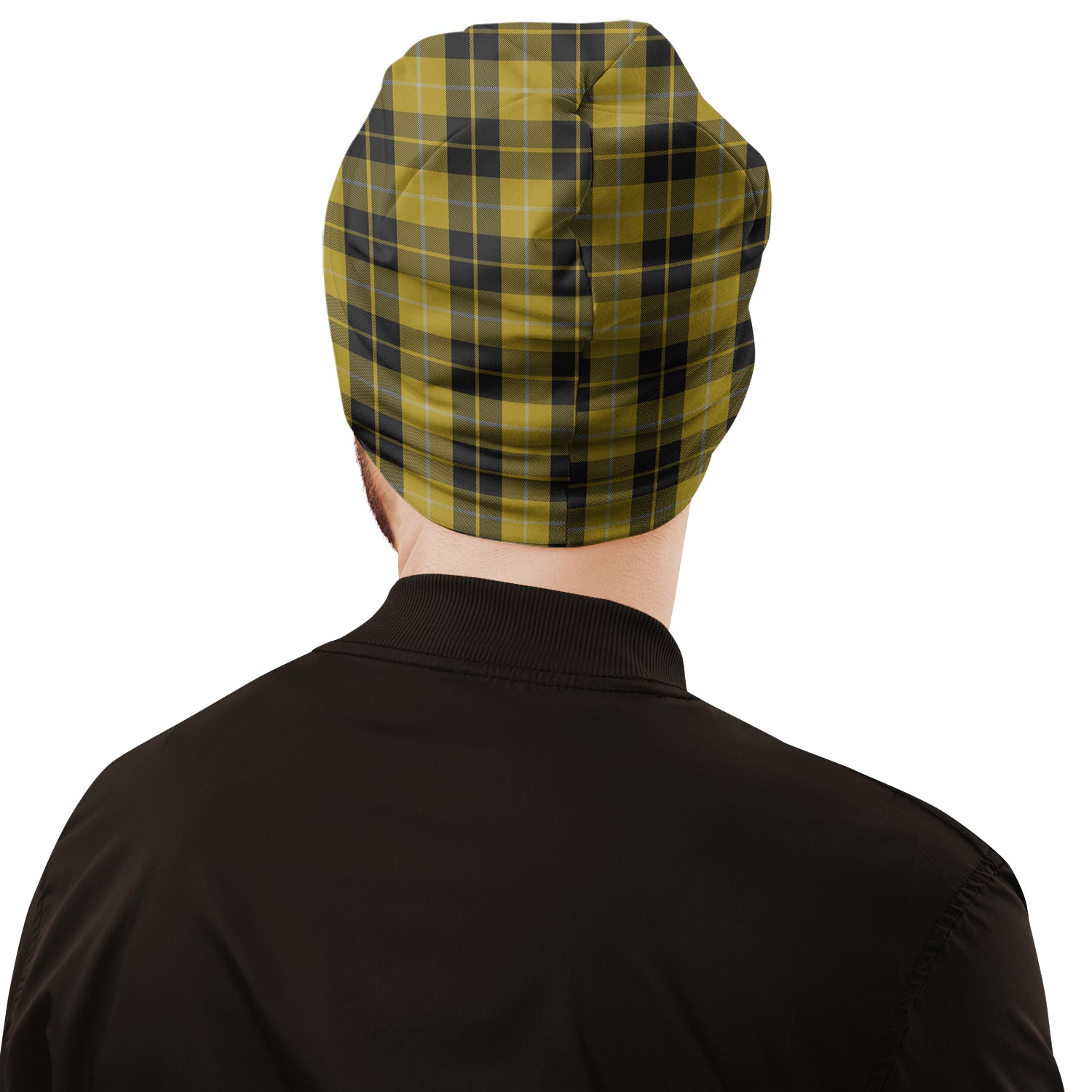 Barclay Dress Tartan Beanies Hat with Family Crest - Tartan Vibes Clothing