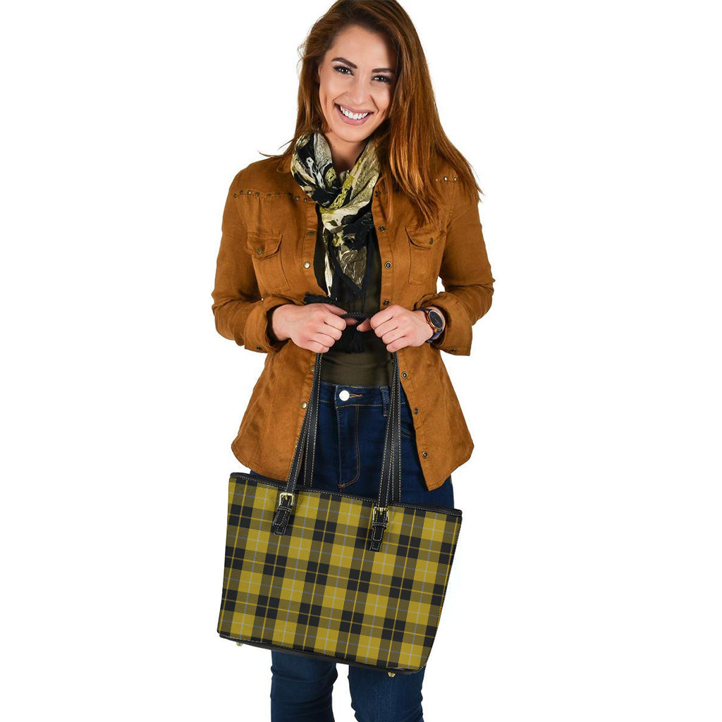 Barclay Dress Tartan Leather Tote Bag - Tartanvibesclothing