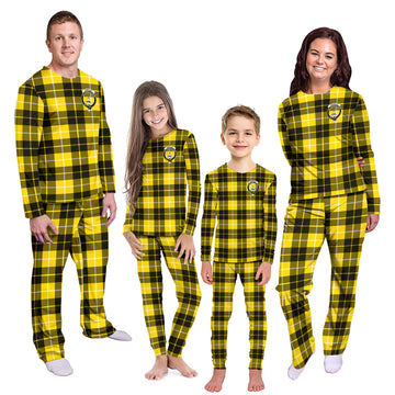 Barclay Dress Modern Tartan Pajamas Family Set with Family Crest