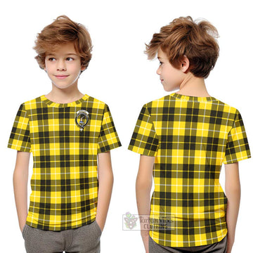 Barclay Dress Modern Tartan Kid T-Shirt with Family Crest