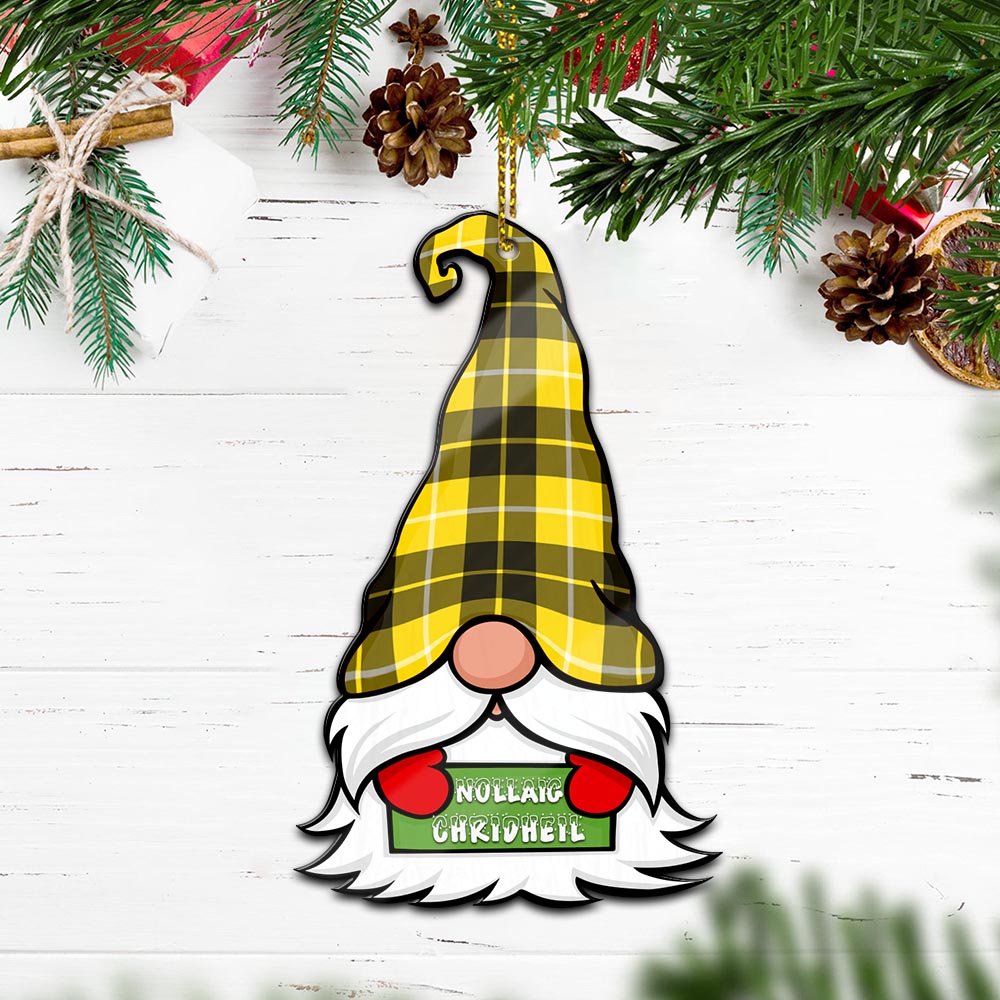 Barclay Dress Modern Gnome Christmas Ornament with His Tartan Christmas Hat - Tartan Vibes Clothing