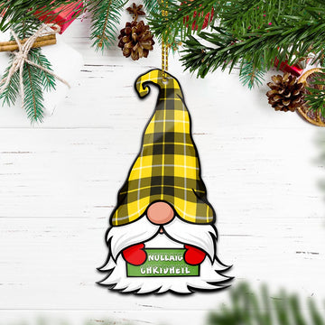 Barclay Dress Modern Gnome Christmas Ornament with His Tartan Christmas Hat