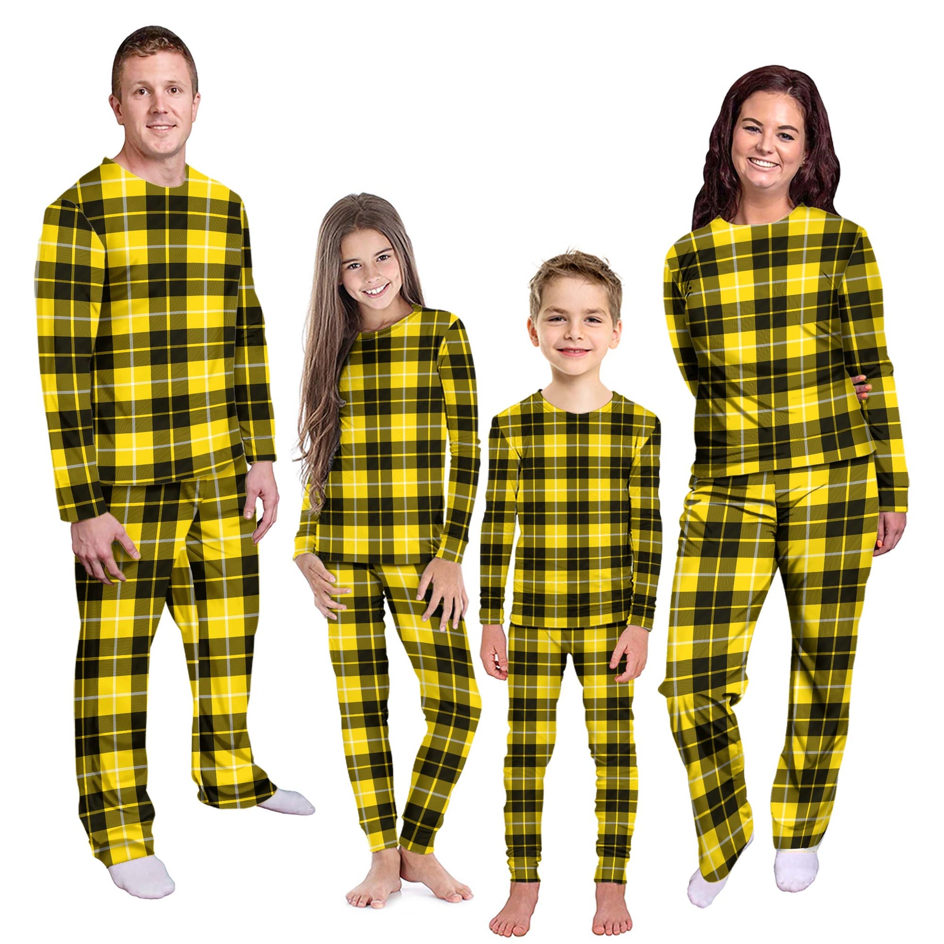 Barclay Dress Modern Tartan Pajamas Family Set Kid - Tartan Vibes Clothing