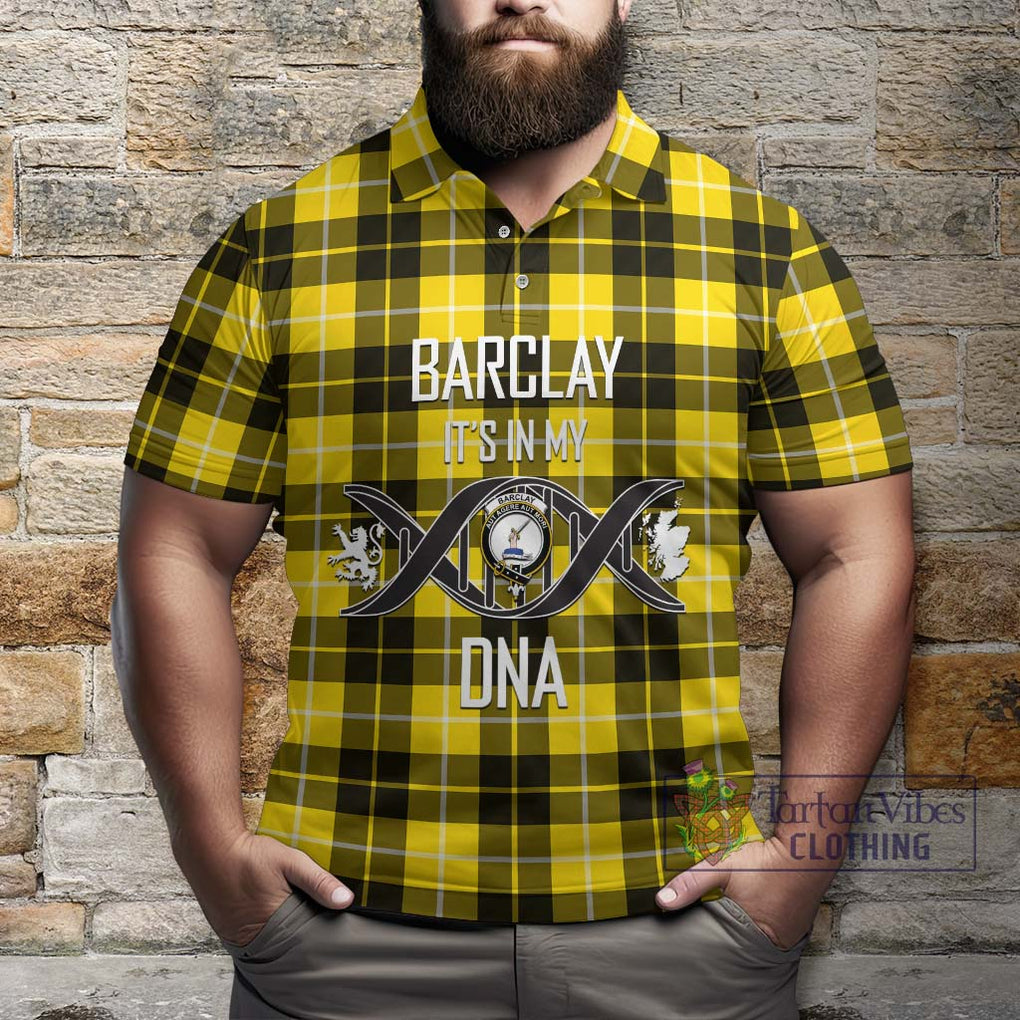 Barclay Dress Modern Tartan Polo Shirt with Family Crest DNA In Me Style Kid - Tartanvibesclothing Shop