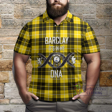 Barclay Dress Modern Tartan Polo Shirt with Family Crest DNA In Me Style