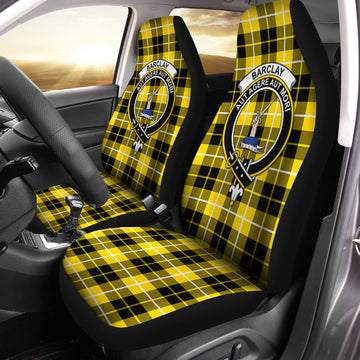 Barclay Dress Modern Tartan Car Seat Cover with Family Crest