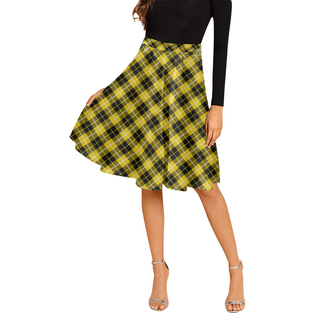 Barclay Dress Modern Tartan Melete Pleated Midi Skirt Female - Tartanvibesclothing