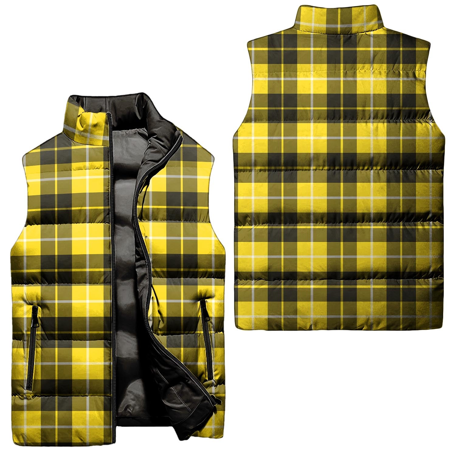 Barclay Dress Modern Tartan Sleeveless Puffer Jacket Unisex - Tartanvibesclothing