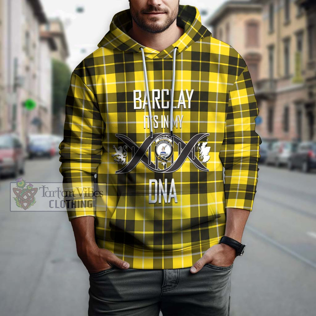 Barclay Dress Modern Tartan Hoodie with Family Crest DNA In Me Style Pullover Hoodie - Tartanvibesclothing Shop