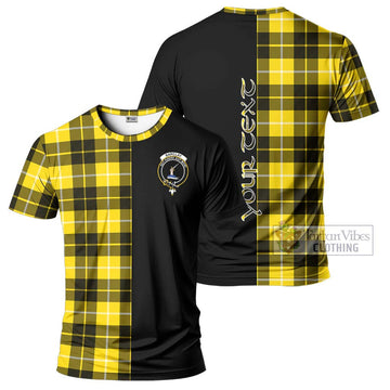 Barclay Dress Modern Tartan T-Shirt with Family Crest and Half Of Me Style