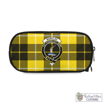 Barclay Dress Modern Tartan Pen and Pencil Case with Family Crest