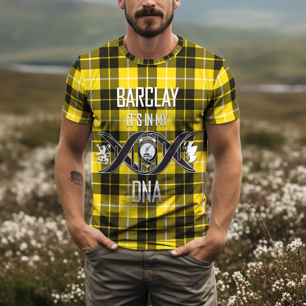 Barclay Dress Modern Tartan T-Shirt with Family Crest DNA In Me Style Kid's Shirt - Tartan Vibes Clothing