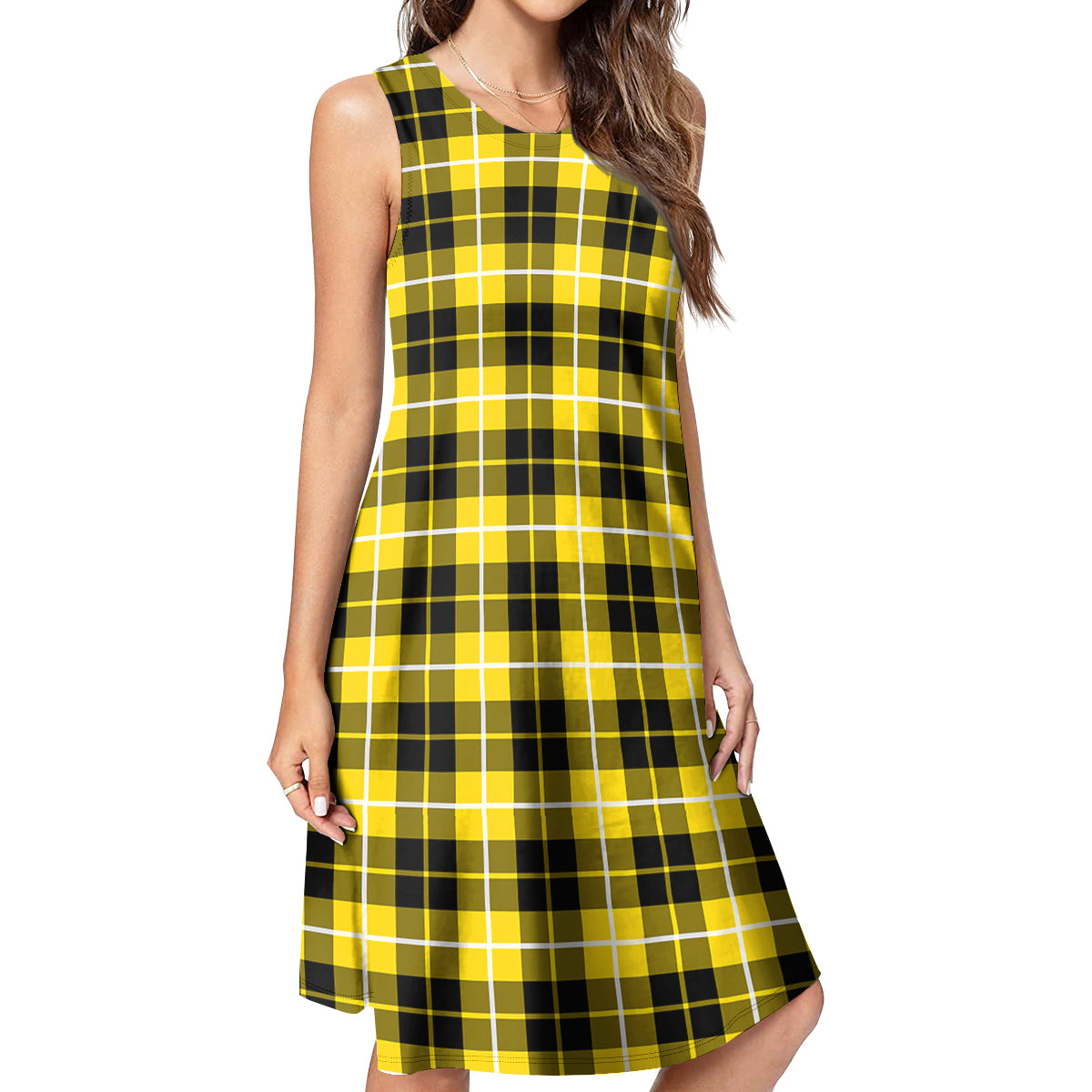 Barclay Dress Modern Tartan Womens Casual Dresses - Tartanvibesclothing