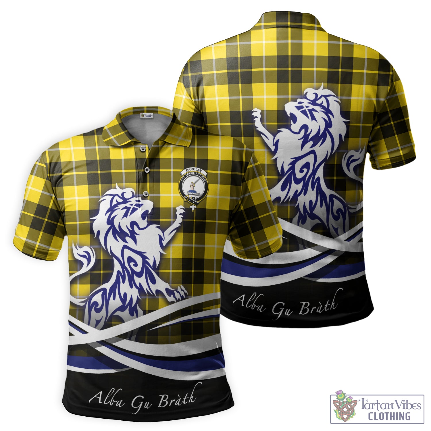 barclay-dress-modern-tartan-polo-shirt-with-alba-gu-brath-regal-lion-emblem