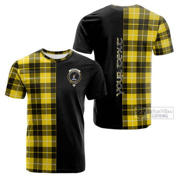 Barclay Dress Modern Tartan Cotton T-shirt with Family Crest and Half Of Me Style