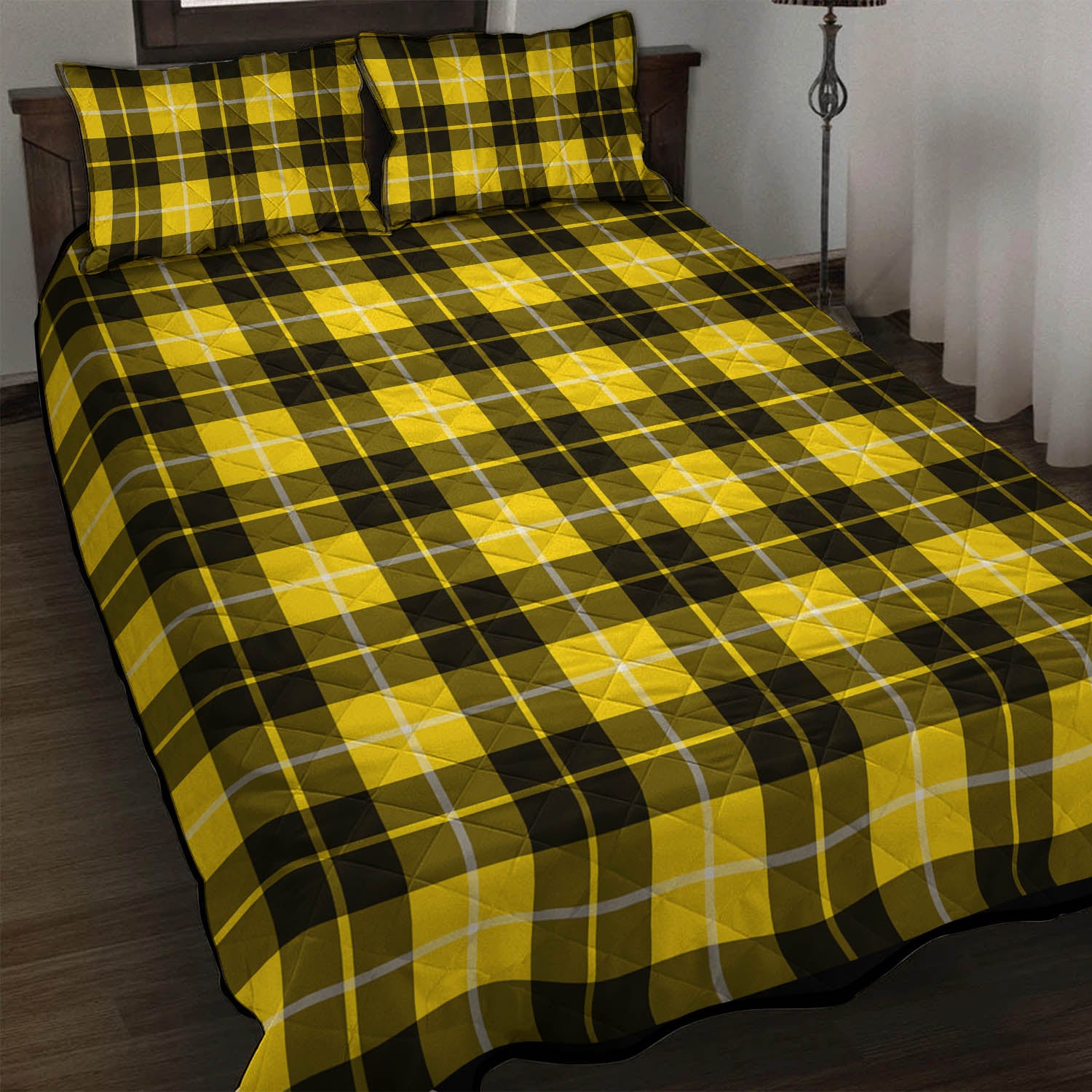 Barclay Dress Modern Tartan Quilt Bed Set - Tartan Vibes Clothing