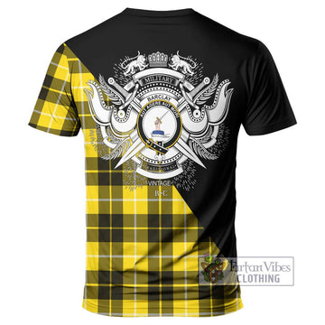 Barclay Dress Modern Tartan T-Shirt with Family Crest and Military Logo Style