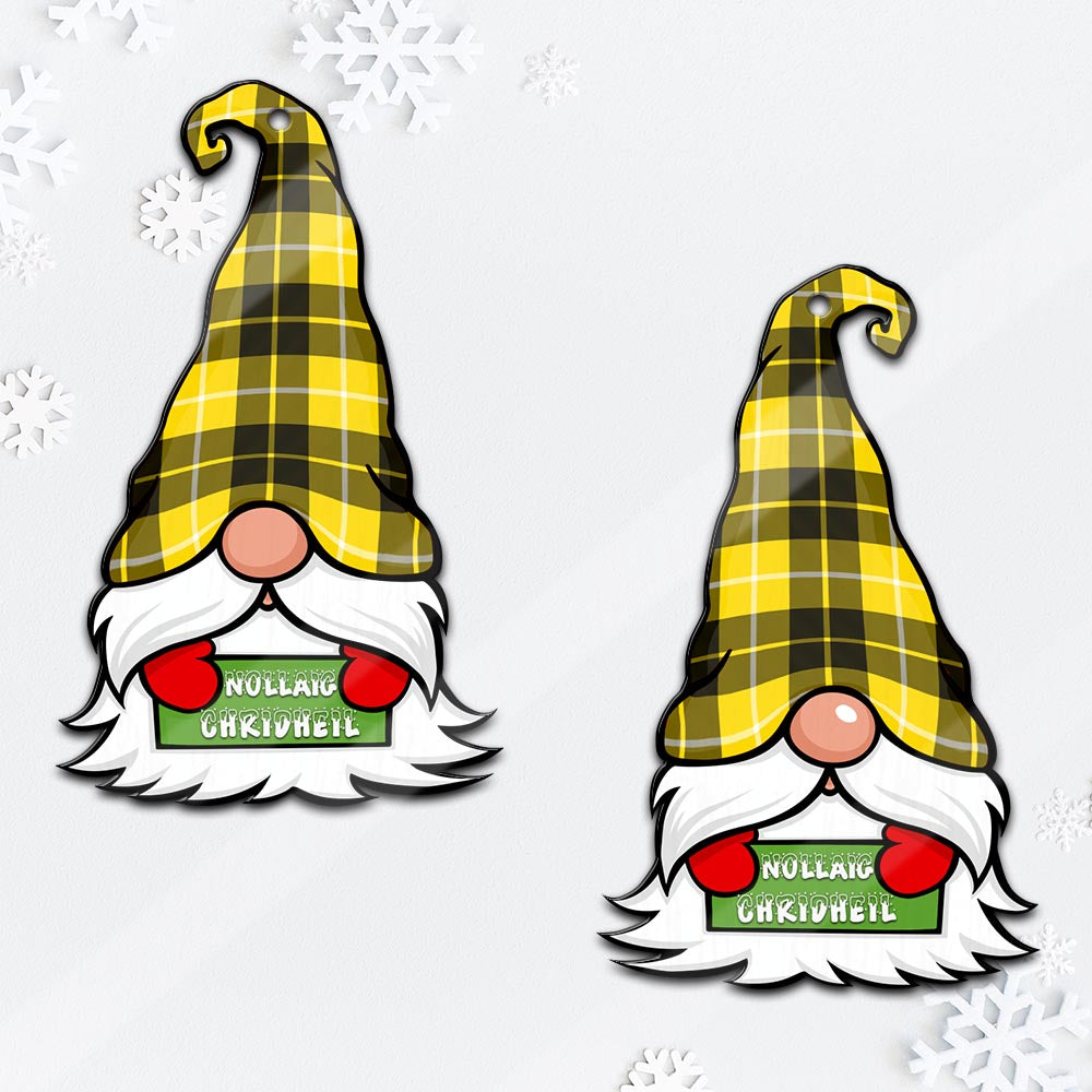 Barclay Dress Modern Gnome Christmas Ornament with His Tartan Christmas Hat - Tartan Vibes Clothing