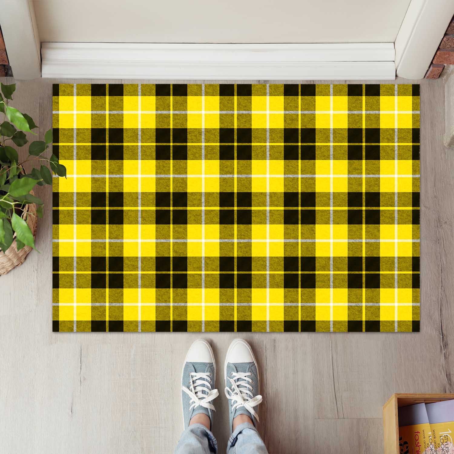 Barclay Dress Modern Tartan Door Mat - Tartanvibesclothing