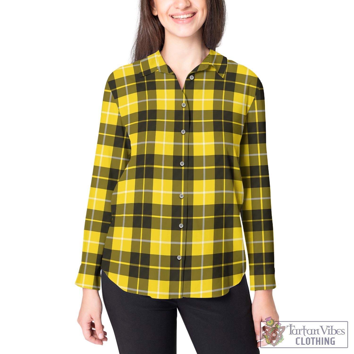 Barclay Dress Modern Tartan Womens Casual Shirt