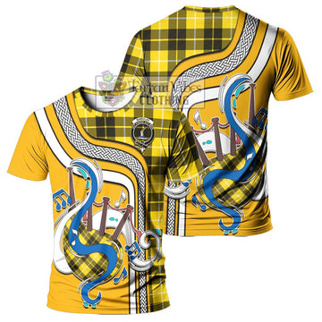 Barclay Dress Modern Tartan T-Shirt with Epic Bagpipe Style