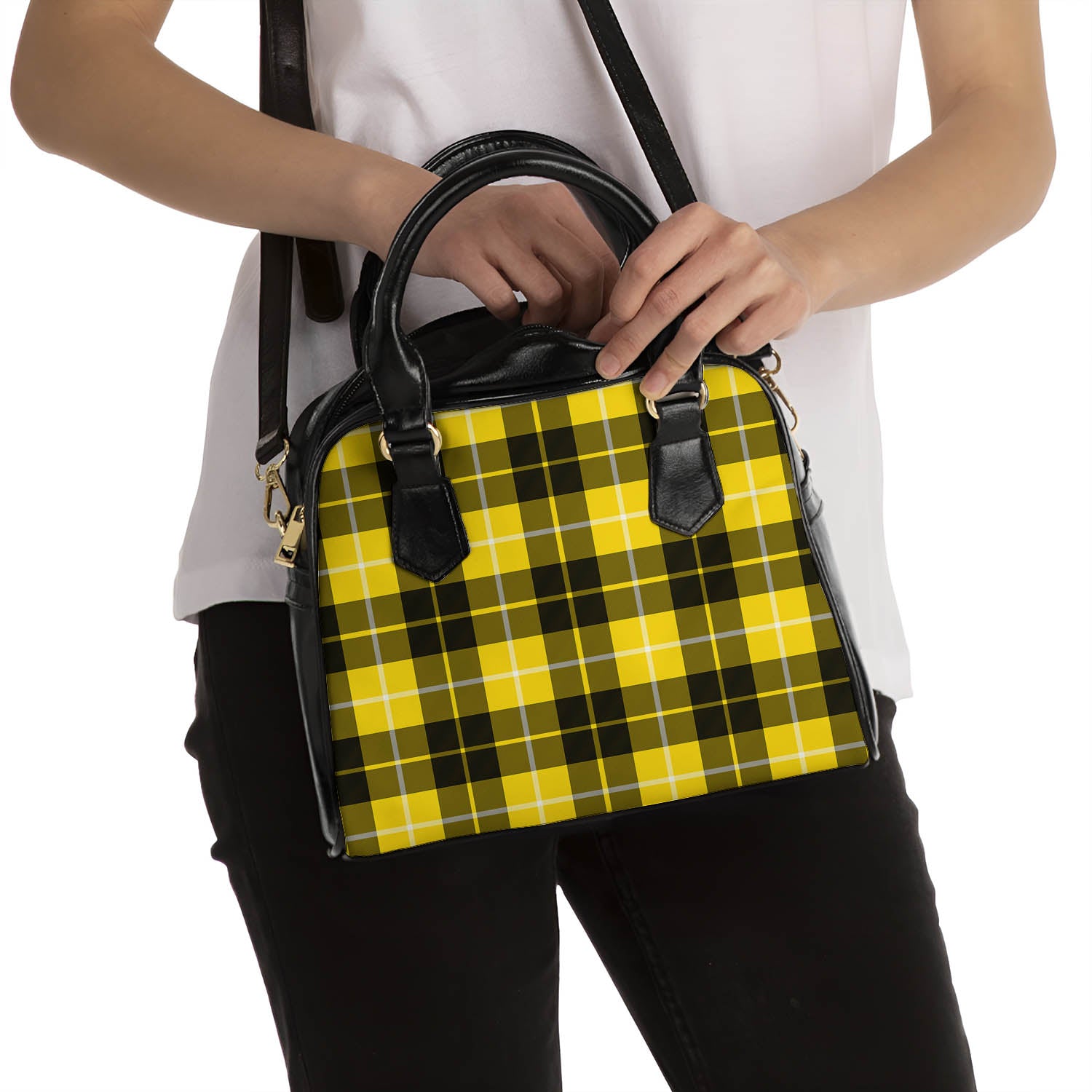 Barclay Dress Modern Tartan Shoulder Handbags - Tartanvibesclothing