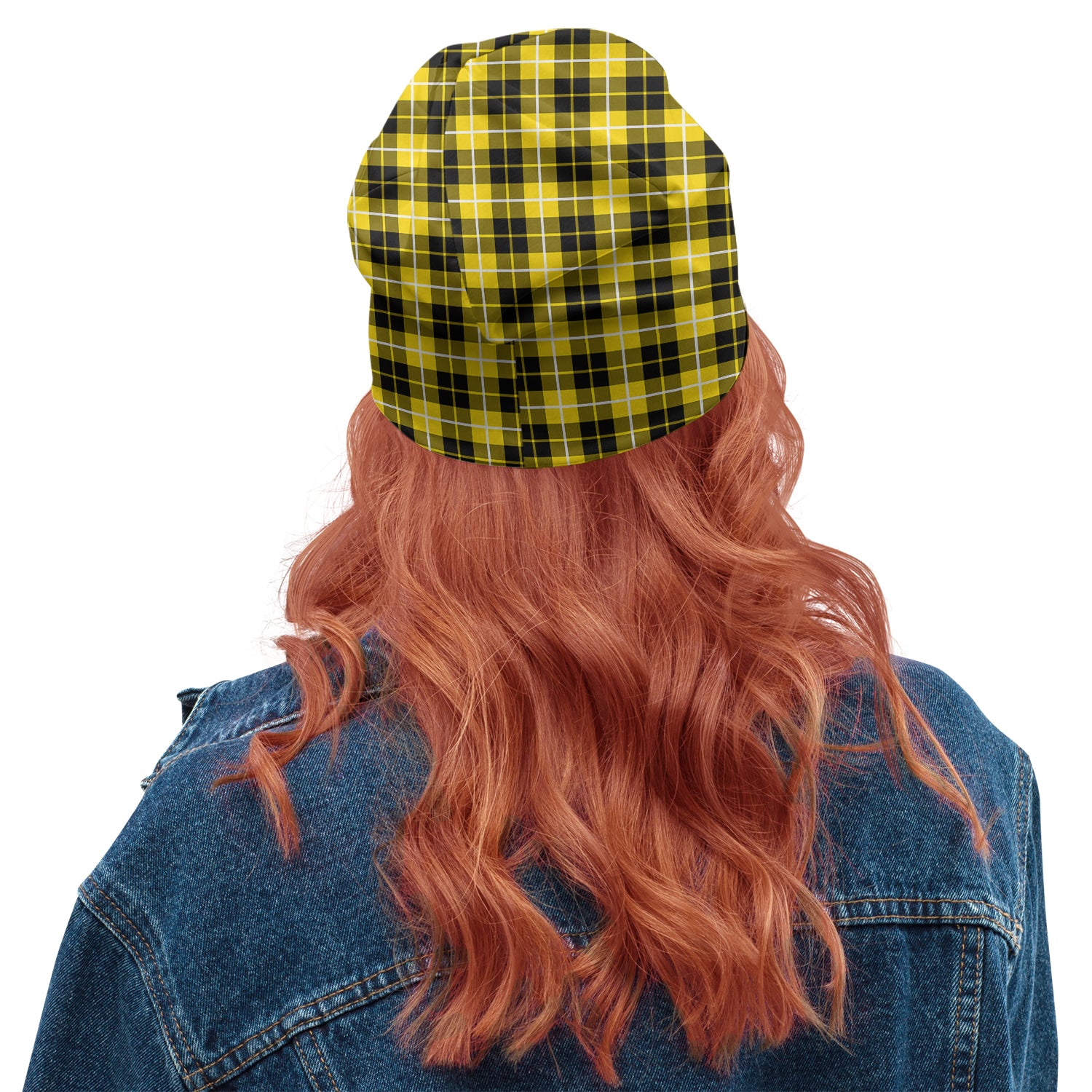 Barclay Dress Modern Tartan Beanies Hat with Family Crest - Tartan Vibes Clothing