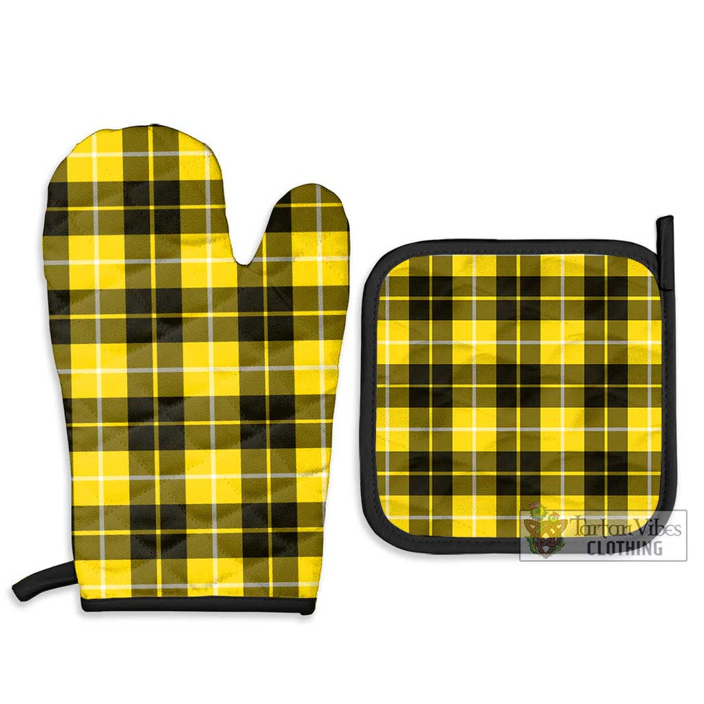 Barclay Dress Modern Tartan Combo Oven Mitt & Pot-Holder Combo 1 Oven Mitt & 2 Pot-Holder Black - Tartan Vibes Clothing