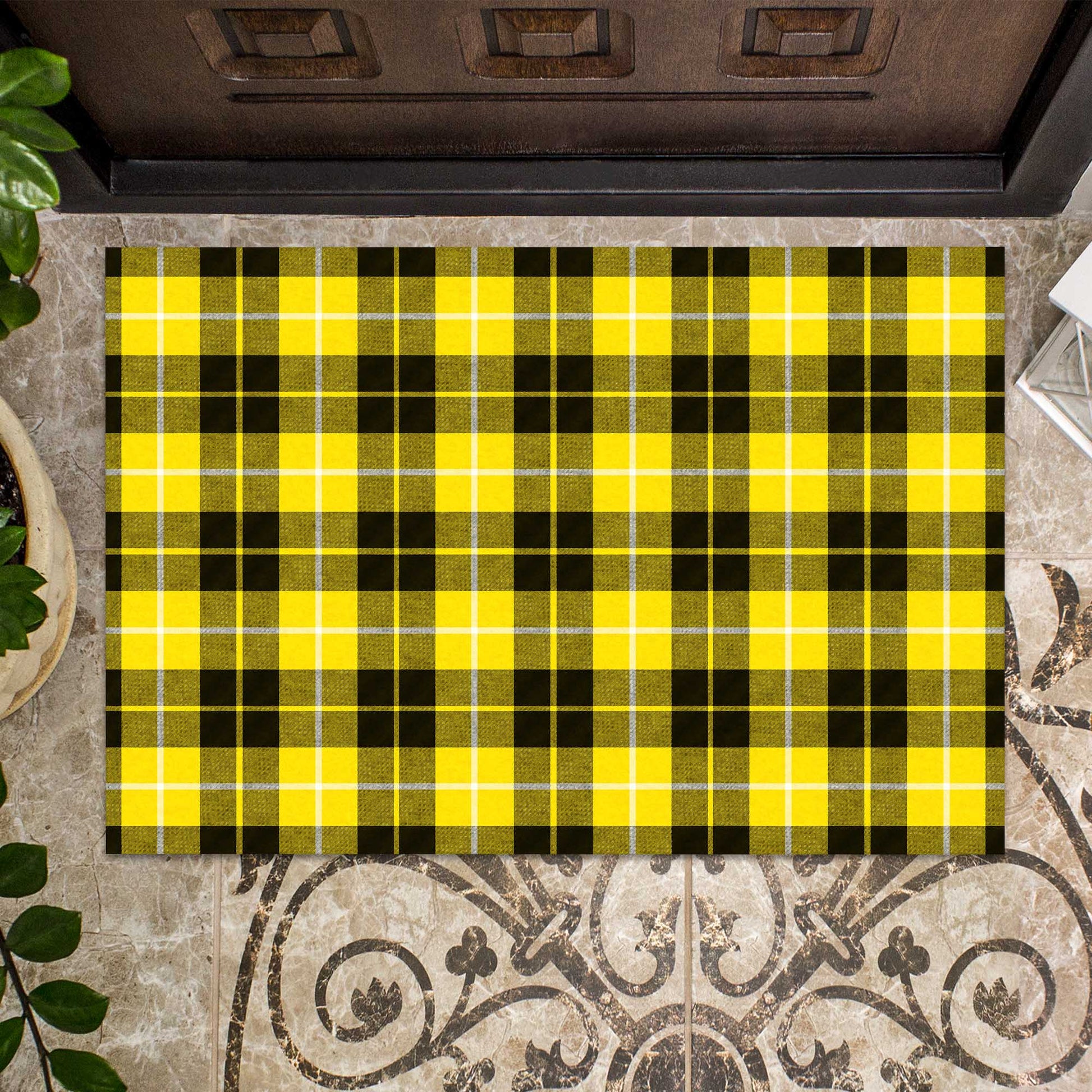 Barclay Dress Modern Tartan Door Mat - Tartanvibesclothing