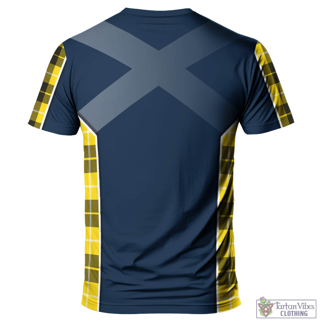 Tartan Vibes Clothing Barclay Dress Modern Tartan T-Shirt with Family Crest and Lion Rampant Vibes Sport Style