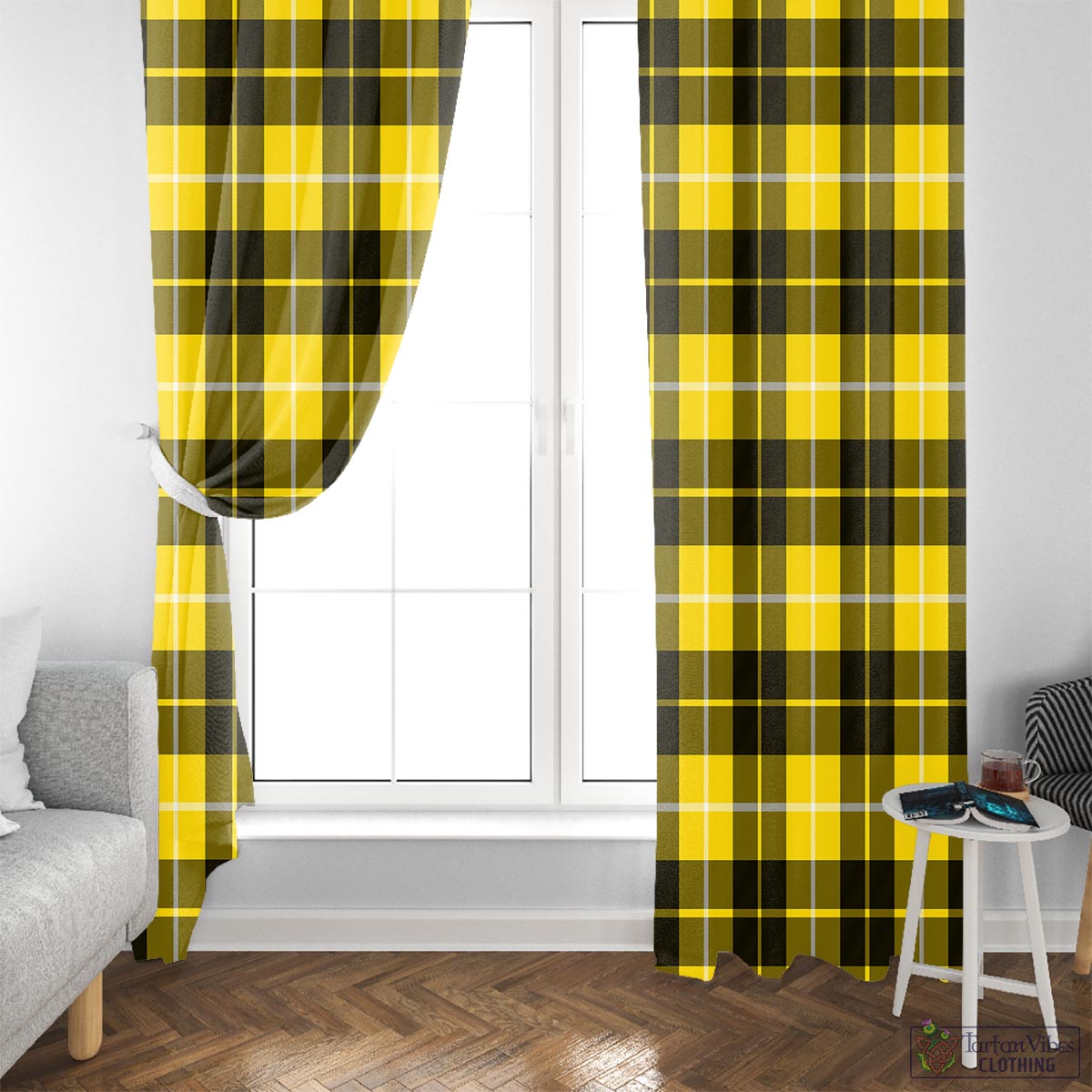 Barclay Dress Modern Tartan Window Curtain