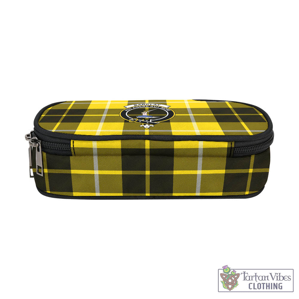 Tartan Vibes Clothing Barclay Dress Modern Tartan Pen and Pencil Case with Family Crest