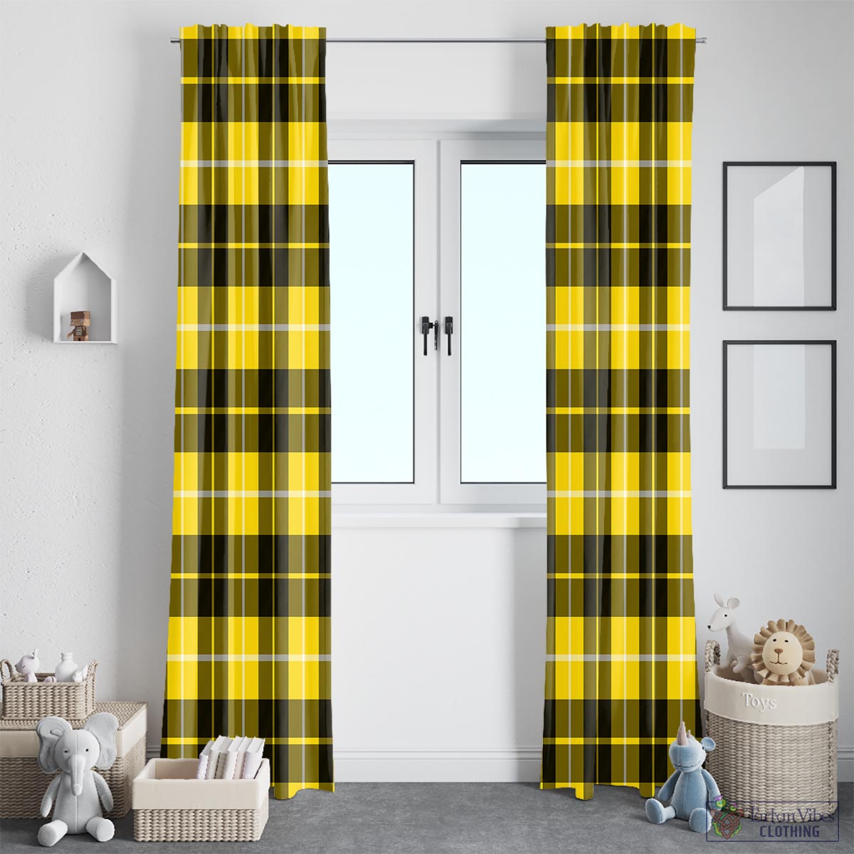 Barclay Dress Modern Tartan Window Curtain