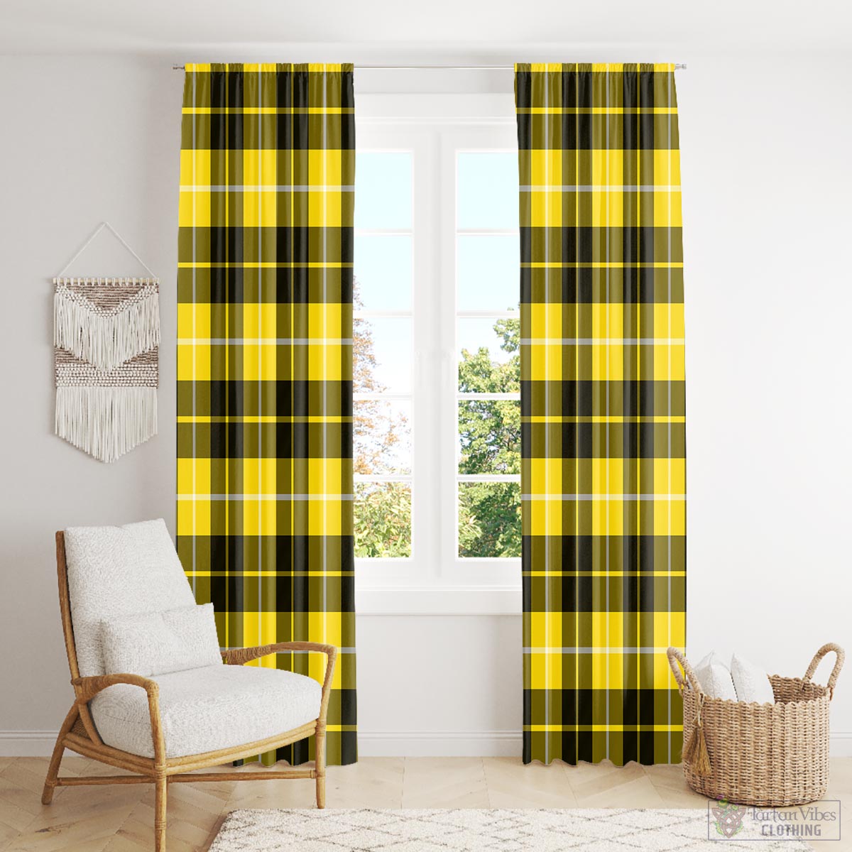 Barclay Dress Modern Tartan Window Curtain