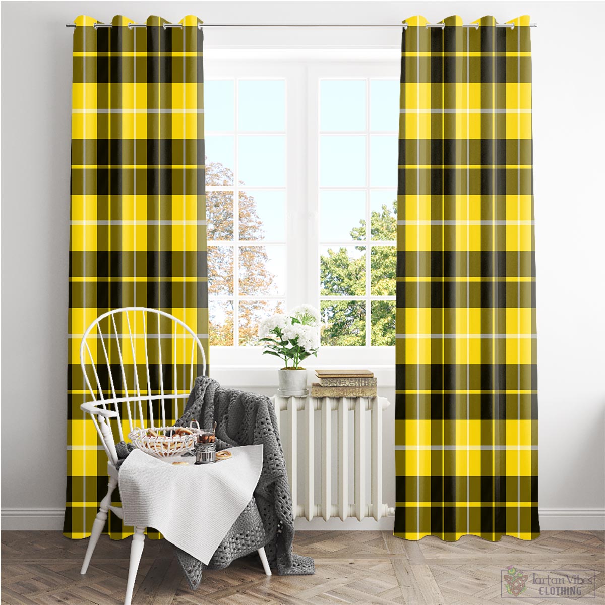 Barclay Dress Modern Tartan Window Curtain