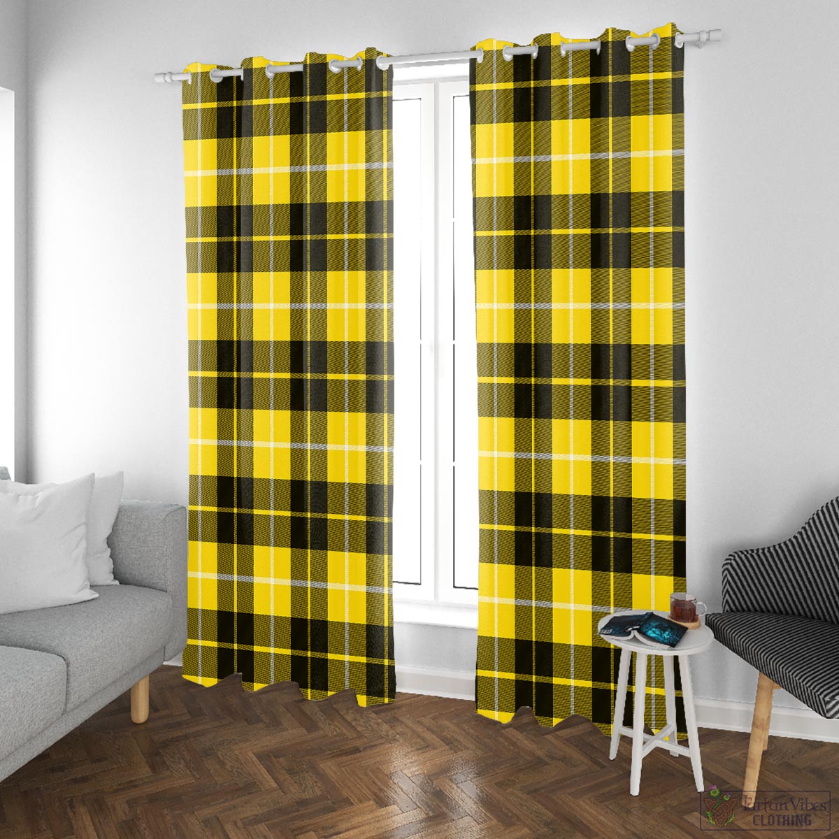 Barclay Dress Modern Tartan Window Curtain