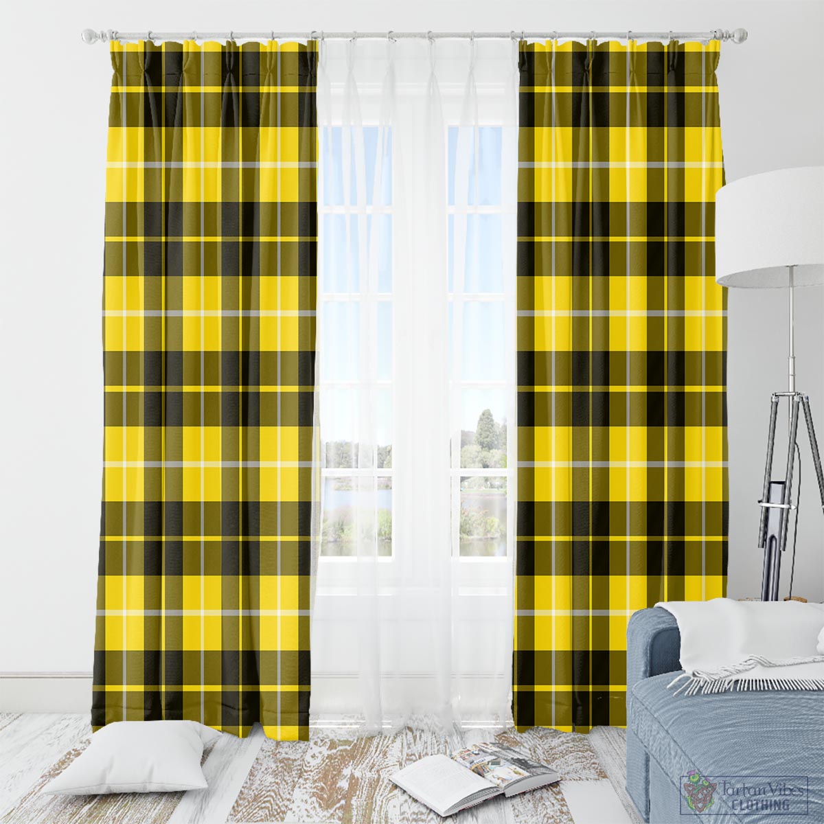 Barclay Dress Modern Tartan Window Curtain