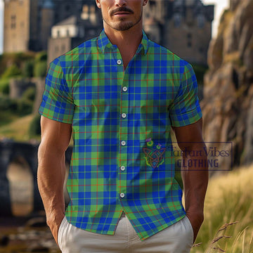 Barclay Hunting Ancient Tartan Cotton Hawaiian Shirt