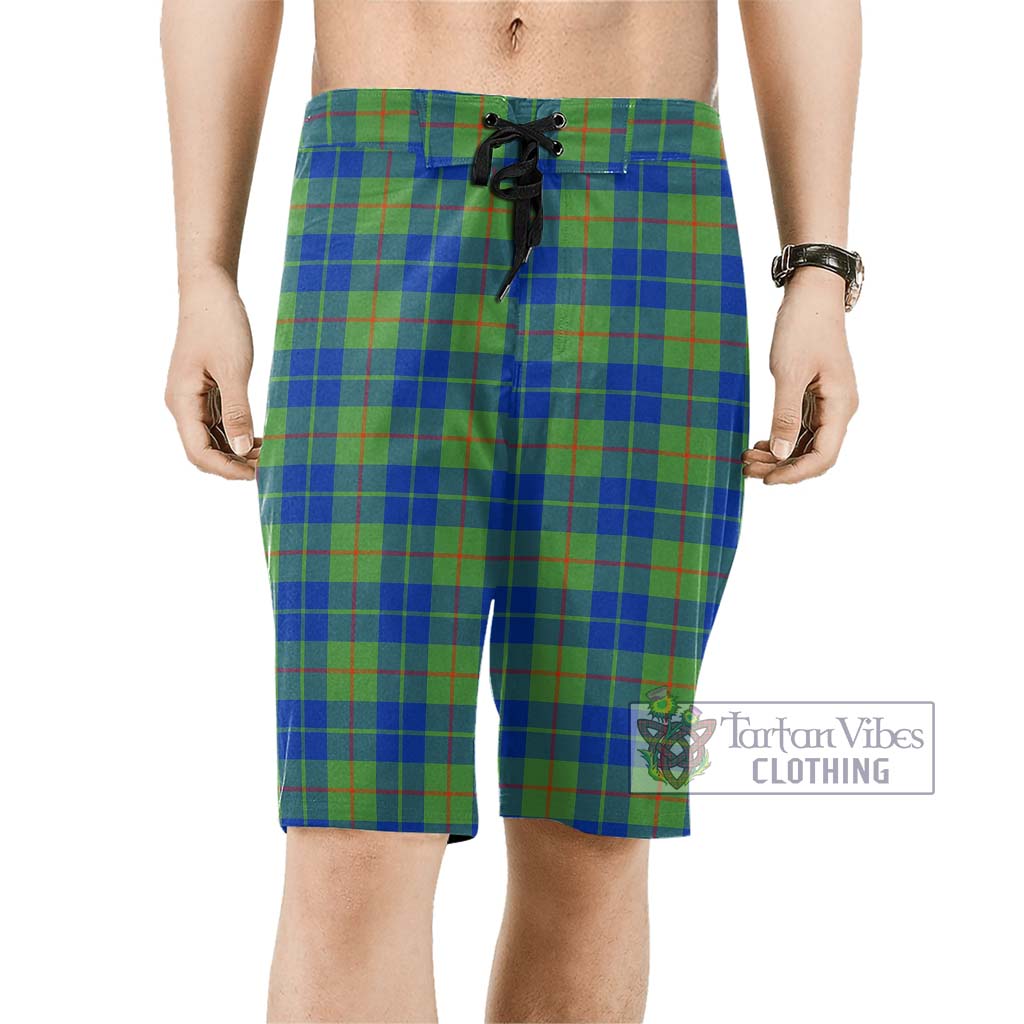 Barclay Hunting Ancient Tartan Men's Board Shorts Men - Tartan Vibes Clothing