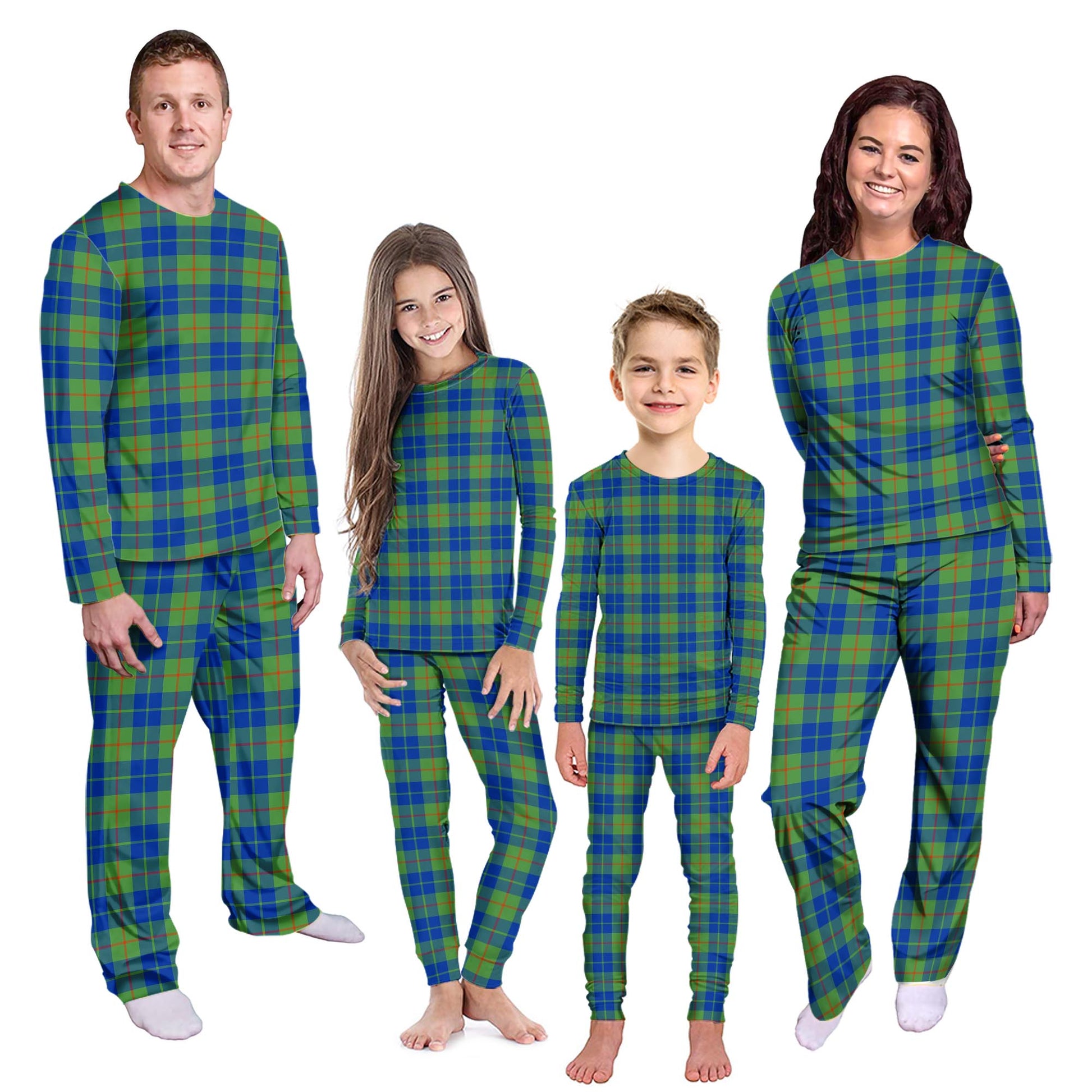 Barclay Hunting Ancient Tartan Pajamas Family Set Kid - Tartan Vibes Clothing