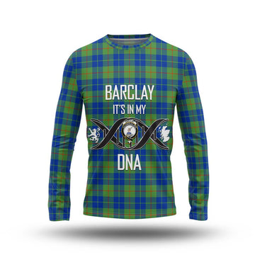 Barclay Hunting Ancient Tartan Long Sleeve T-Shirt with Family Crest DNA In Me Style