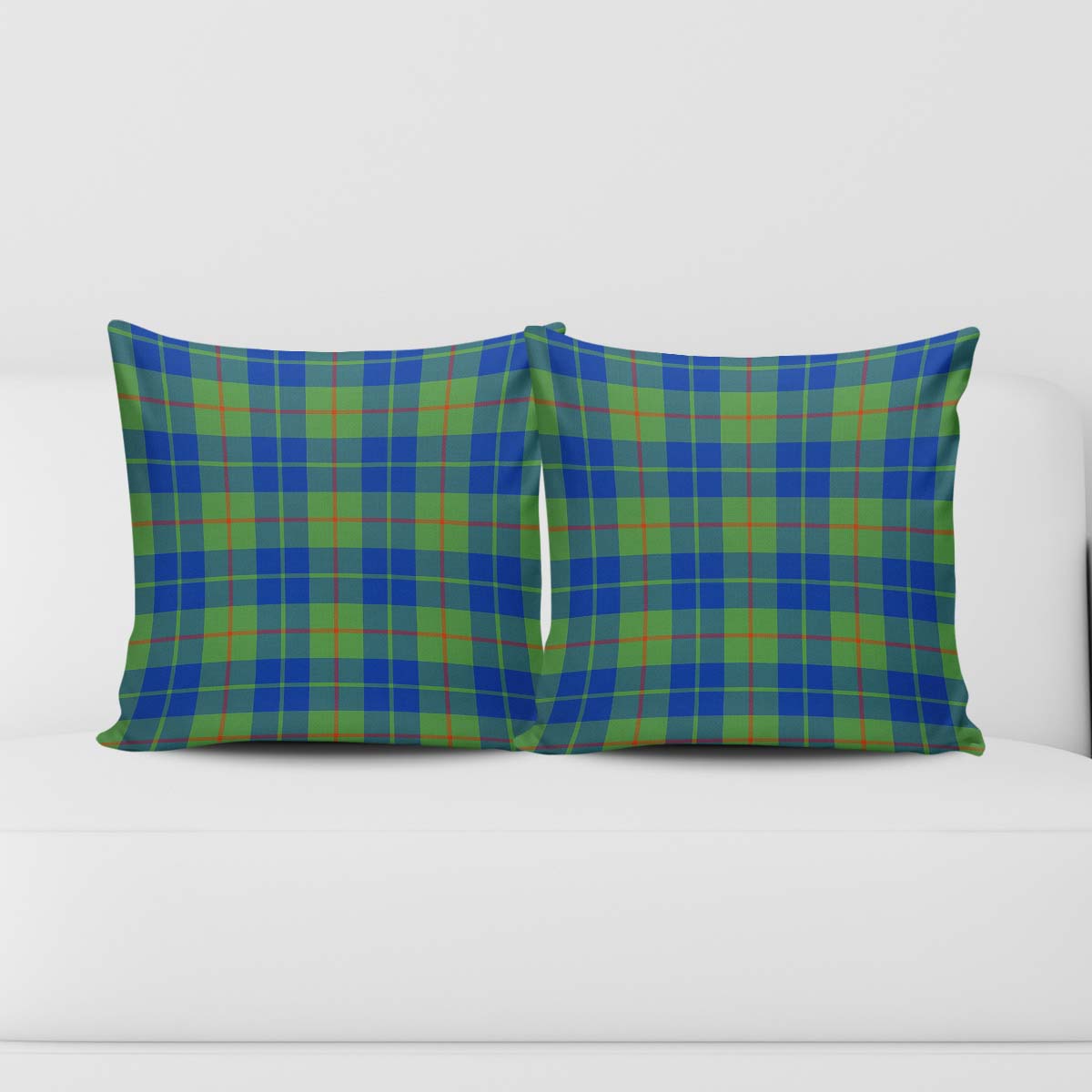 Barclay Hunting Ancient Tartan Pillow Cover Square Pillow Cover - Tartanvibesclothing