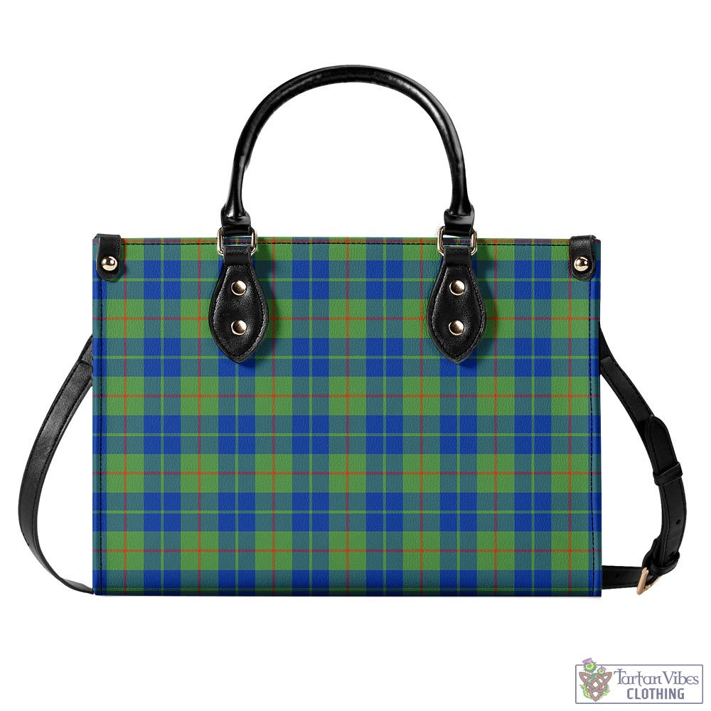 Tartan Vibes Clothing Barclay Hunting Ancient Tartan Luxury Leather Handbags