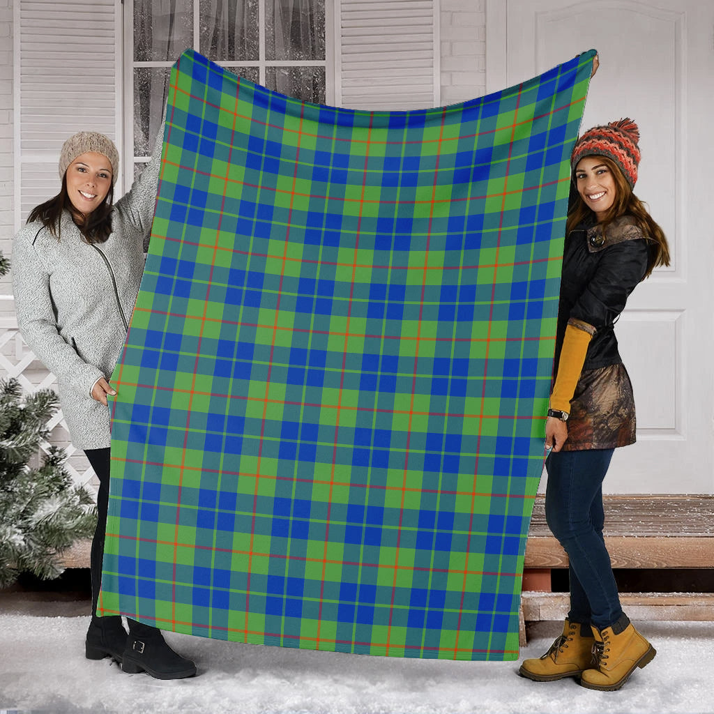 Barclay Hunting Ancient Tartan Blanket - Tartanvibesclothing