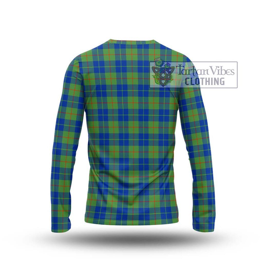 Barclay Hunting Ancient Tartan Long Sleeve T-Shirt with Family Crest DNA In Me Style - Tartanvibesclothing Shop