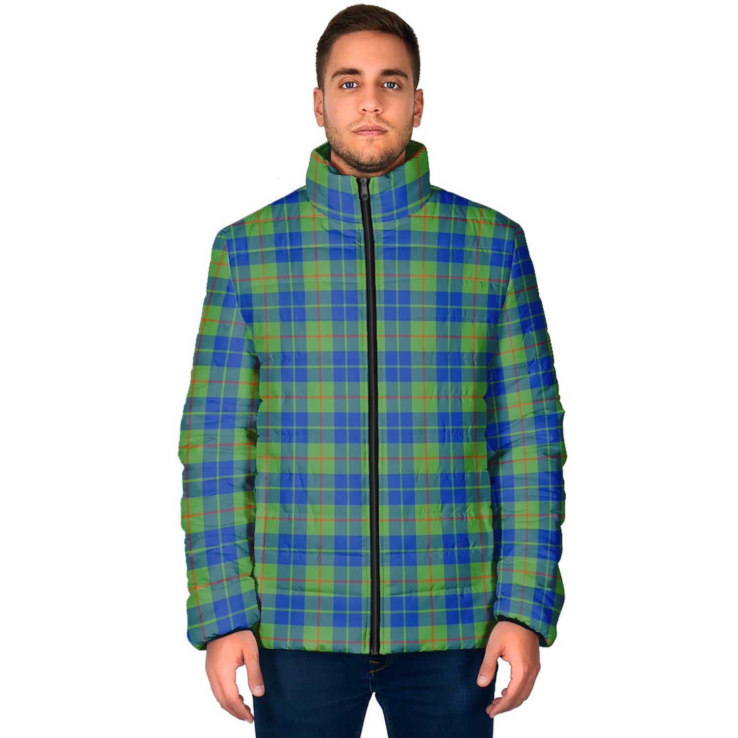 Barclay Hunting Ancient Tartan Padded Jacket - Tartan Vibes Clothing